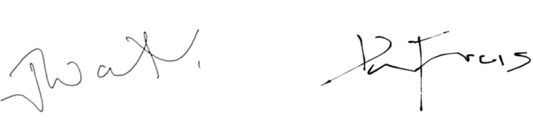 Founders' Signature